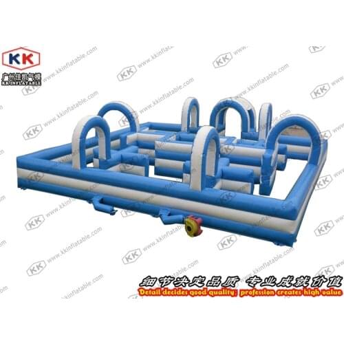 Customized labyrinth inflatable maze game for sale
