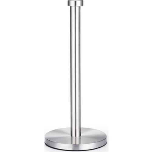 Stainless Steel Roll Paper Towel Rack Kitchen Tissue Holder Bathroom Toilet Paper Stand Napkin Rack House Tool