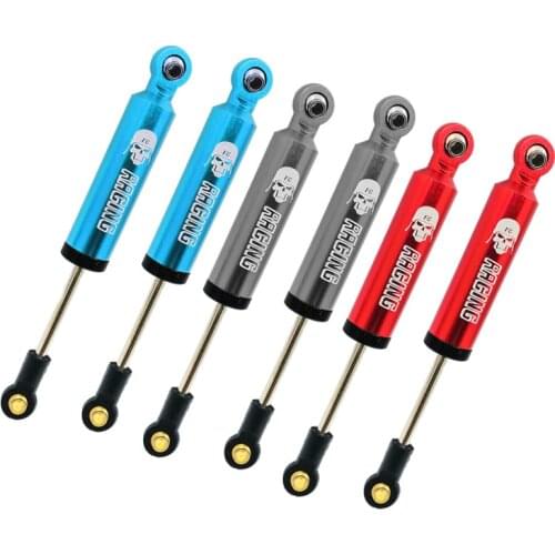 RC Car 2Pcs Built-in Spring 100mm Shock Absorber Damper For 1/10 RC Crawler Axial SCX10 90046 TRX-4 MST Redcat