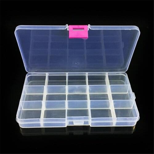 Fishing gear 17.5 x 10.2 x 2.2cm Bait Organizer Box Fishing Lures Case Tackle Storage Fisher Gear Bulk New c1005