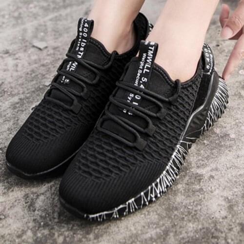 Air Mesh Summer Shoes Sport Women Running Shoes Ladies Sneakers Woman Sports Black Female Trainers Snickers Chausure Walk E-465