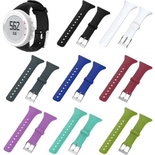 Silicone Wrist Band Strap For SUUNTO Quest M1 M2 M4 M5 M Series Watch Female S gai