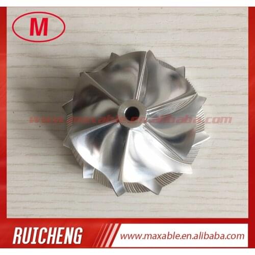 TD04HL 20T 49189-X 47.04/58.00mm 6+6 blades high performance turbo Billet/milling/aluminum 2024 compressor wheel for 49189-07220
