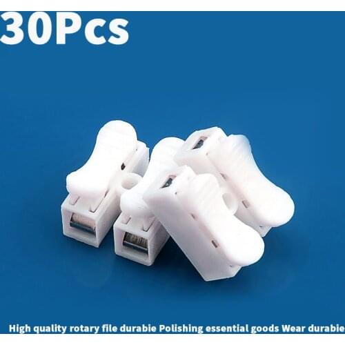 30/50/100Pcs CH2/CH3 wire crimp connector contacts Quick connector LED Lamps For Easy Safe Splicing Into Wires crimp