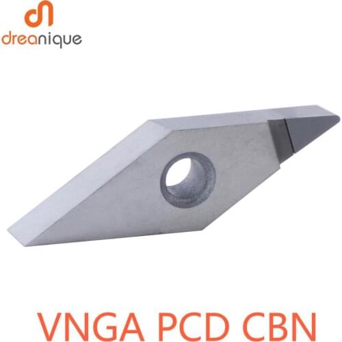 1PC VNGA Diamond PCD insert CBN Insert CNC lathe cutter indexable carbide inserts VNGA 16 turning tools