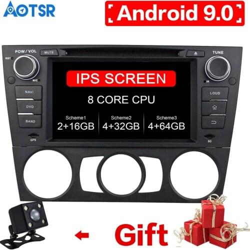 Android 9.0 Multimedia player for BMW E90 Saloon/E91/E92/E93 2005-2012 Radio Head Unit DVD Player radio GPS Navigation players