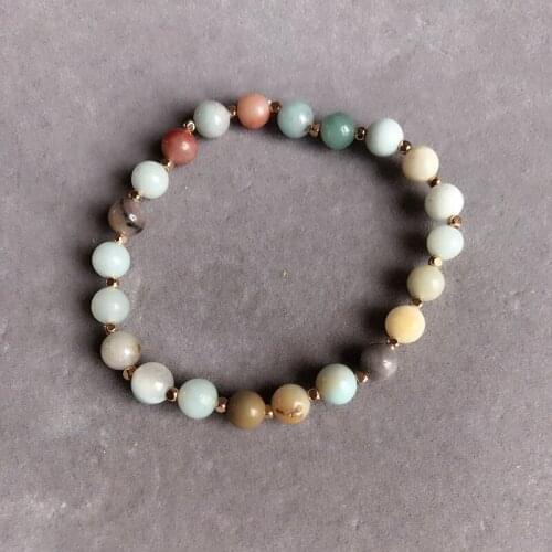 New Fashion Stretched Stone Bracelet