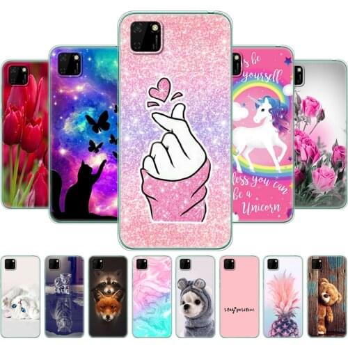 For HONOR 9S Case 5.45" Painted Silicon Soft Tpu Back Phone Cover For Huawei Honor 9S 9 S DUA-LX9 Bag Bumper Protective Coque