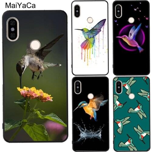 Hummingbird For POCO X3 F2 Pro Case For Redmi 9 9C 9A Note 8 9 Pro 7 9S 8T For Mi Note 10 Lite A3 9T