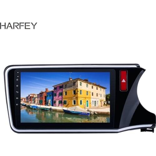 Harfey 10.1 inch Android 8.1 for 2014 2015 2016 2017 HONDA CITY RHD Radio car multimedia player with 3G WIFI Bluetooth SWC GPS