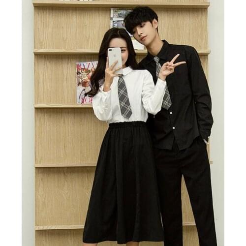 Class School Uniform Summer Girl Suit Korean Version Student College Style Middle School Graduation Boy British Uniforms H2444