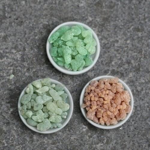 Oman Organic Frankincense encens Hojari Green Frankincense Burning Well Resin Fragrance 5g