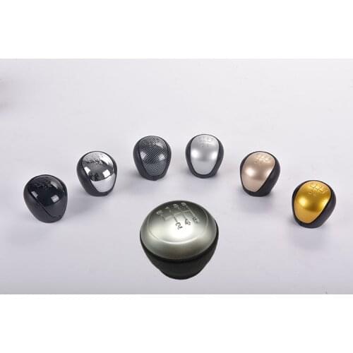 5 / 6 Speed Gear Shift Knob Shifter Lever Head Handball chrome for Hyundai Elantra I30 07-11 Touring KIA Forte Cerato Koup