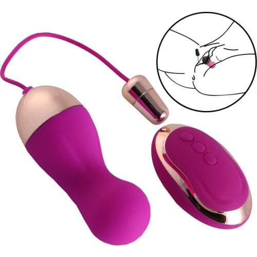 Sexy Slave Waterproof 10x Rechargeable Wireless Remote Bullet Vibrator - Vibrating Egg, Pink And Black
