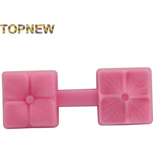 Four Leaf Clover shape silicone mold Fondant Cake Decorating styling Tools kitchen accessories 2287