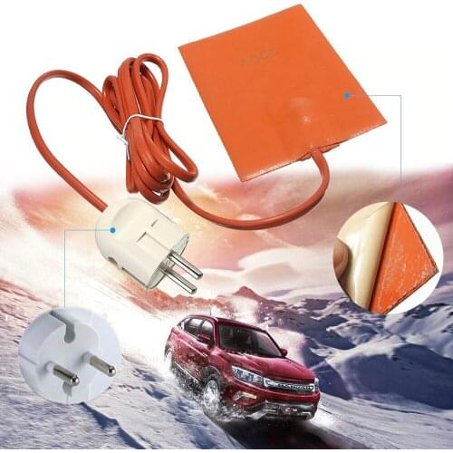 Silicone oil heating Pad Engine Oil Tank Wear Protect With EU Plug 220-240V WHDZ car Engine Oil Pan Sump Tank Heater Pad 250W