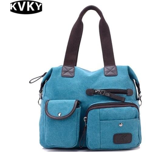 KVKY unisex shoulders bags new style canvas casual crossbody bag for male and female Messenger bag Candy color clutch bag