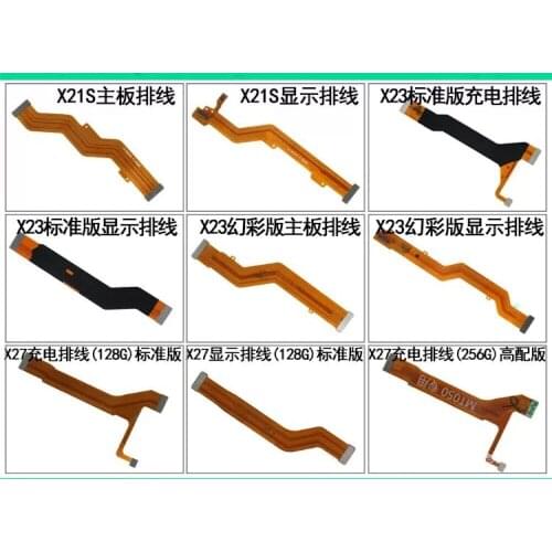 VIVO X23 X27 X27PRO USB Charging Dock Connector Display Motherboard Smartphone PCB Replacement Microphone Vibrating Motor Tested