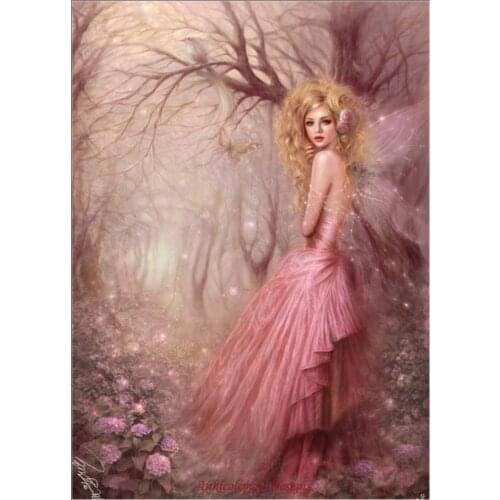 Needlework for Embroidery DIY French DMC High Quality - Counted Cross Stitch Kits 14 ct Oil painting - Fairys Dream