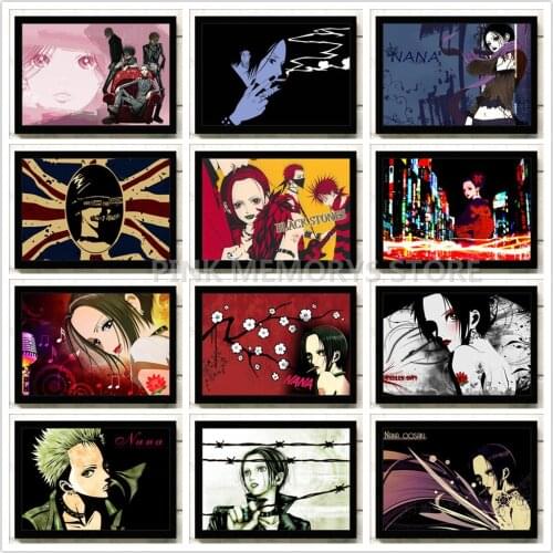 Japan Romantic Love Anime Mosaic Picture NaNa Diamond Painting 5D Sofa Wall Art Diamond Embroidery Cross Stitch Home Decoration