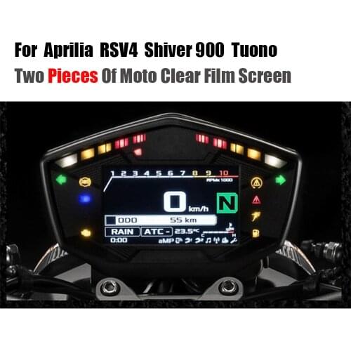 JMCRider For Aprilia RSV4 RR RF DORSODURO 900 Tuono Shiver 900 Motorcycle Cluster Scratch Protection Film Screen