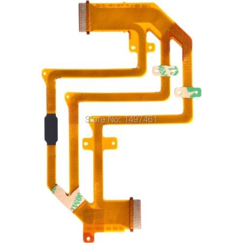 2PCS LCD hinge rotate shaft Flex Cable for Sony HDR-CX500E HDR-CX520E CX500 CX520 Video camera