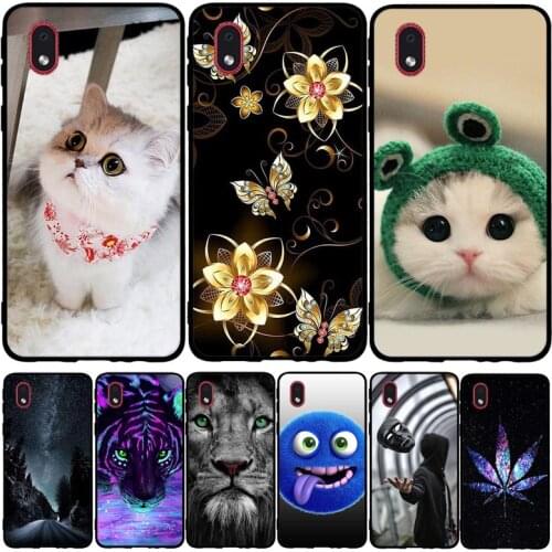 For Samsung Galaxy A01 Core SM-A013F Case TPU Silicone Case For Samsung Galaxy A01 Core Cover Roses For Samsung A01 Core Case
