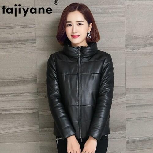 Tajiyane Real Leather Jacket Women 2021 Sheepskin Coat 3xl Winter Jacket Women Short Down Jackets Womens Fur Coat 1701 WPY422