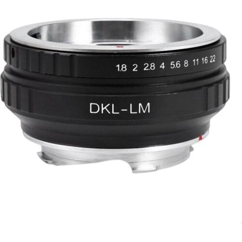 LEEDSEN DKL-LM Lens Mount Adapter Camera Lens Focusing Ring, Suitable for Mounting DKL Lens to LM Camera