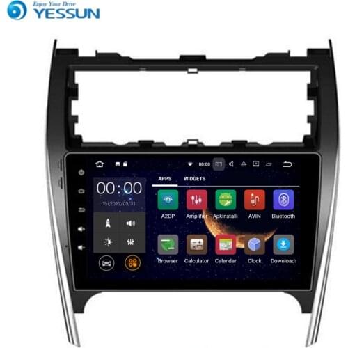 Yessun For TOYOTA CAMRY 2012 Android 6.0 Multimedia Player System Car Radio Stereo GPS Navigation Audio Video