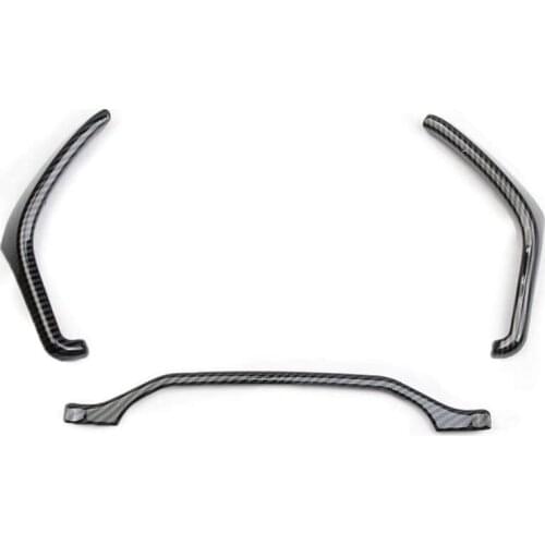 Carbon Fiber Grain Dashboard Trim Cover for Ford F150 Super Duty 2015 2016 2017 2018 2019 2020 Accessories