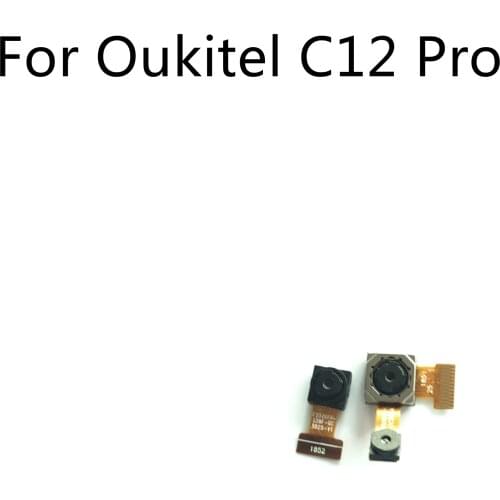 Used Back Camera 8.0MP + Front Camera 5.0MP Module For Oukitel C12 Pro MTK6763T Octa Core 6.18" 2246x1080 Smartphone