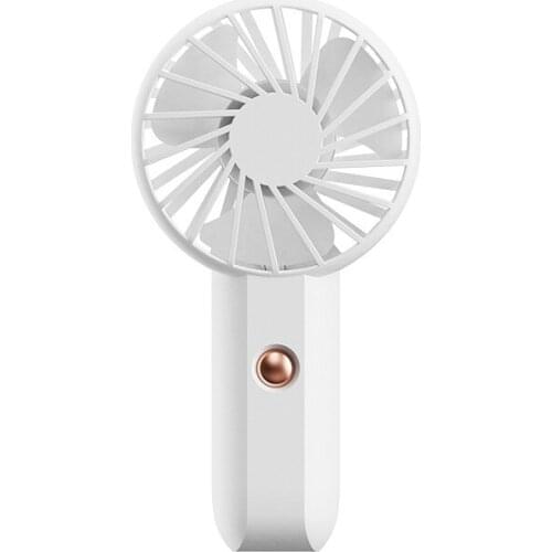 Portable USB Fan Handheld Fan with 3-Speed Adjustable Wind Speed, Suitable for Indoor or Outdoor Travel