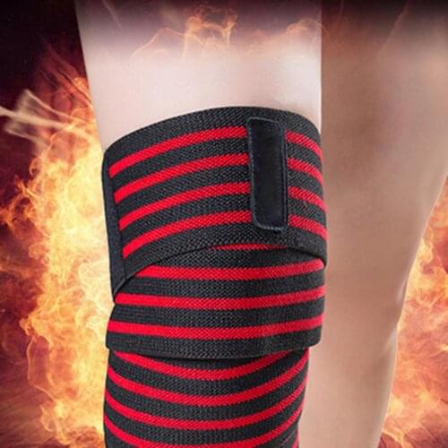 Knee Strap Elastic Magic Exquisite Knee Bandage for Athlete Knee Support Protector Knee pads Brace belt for Running Basketball