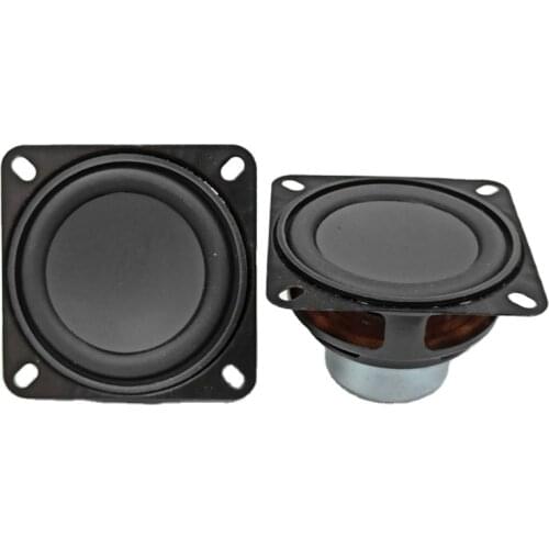 SOTAMIA 2Pcs 2 Inch 52MM Woofer Audio Speaker 4 Ohm 10W Bass Speaker 20 Core Home Theater Loudspeaker