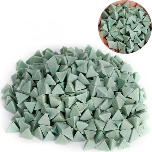 Angle-Cut Tri-Stars Jewelry Polishing Abrasive Vibration Tumbling Media