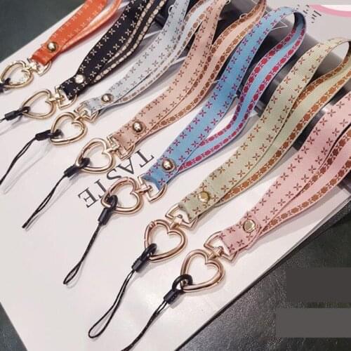 For Mobile Phone Straps Hanging Wrist Rope Short Chain With Pendant Universal Case Portable Cn
