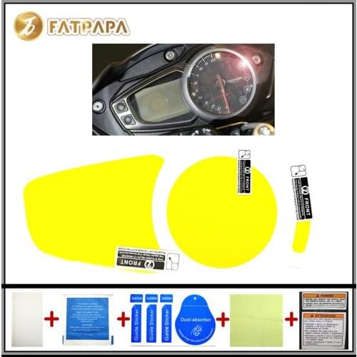 Motorcycle Meter Km Table Display screen Blu-Ray Protective film Suitable FOR Triumph Speed Triple 675