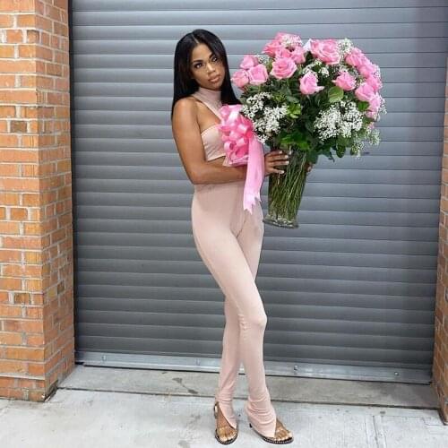 Womens Sweaters Casual Crop Top Two Piece Set Solid Elegant Elastic Summer Dress Tight Pink Bodysuit Birthday Outfit For Female