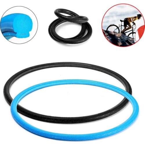 1 PC 700x23C Bicycle Solid Tire Road Bike Tires Cycling Tubeless Tyre Wheel Explosion-proof Free Inflatable Bicycle Tires