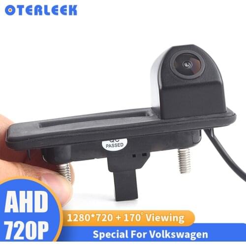 170 Wide VIiewing!AHD 1280*720P Rear Camera For Volkswagen Skoda Roomster Fabia Octavia Yeti Superb for Skoda Octavia II. (mk2)