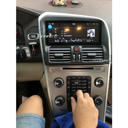 2 din Android car autoradio Tesla style for Volvo S60 V60 2011-2020 car multimedia player GPS Navigation DVD player Stereo recei