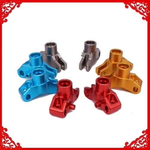 2x alloy rear hub carrier stub axle carrier for rc hobby model car 1/10 kyosho optima 4WD