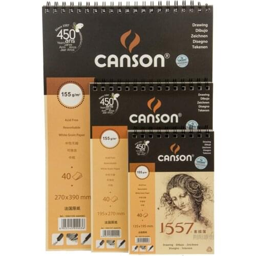 Artist Sketch Book 8K/16K/32K SketchBook 40Sheets Coil Sketch Paper Painting Paper for Art Supplies