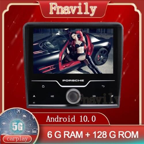 Fnavily 8" Touch Screen Android 10 Car Radio For Porsche Boxster 911 Car Dvd Multimedia Player Navigation GPS 2013-2017