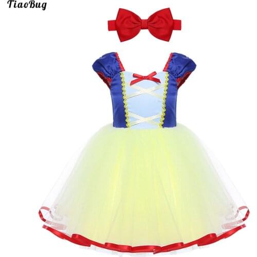 Infant Baby Girls Mesh Sleeveless Princess Dress With Headband Costume For Halloween Cosplay Party Dress Up Photography Birthday