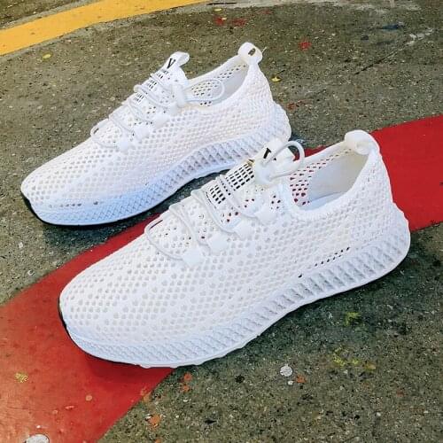 Mens Casual Shoes Women Knitting Shoes Womens Shoes Tide Shoes Net Red New Breathable Shoes Women Casual Sports Shoes Women