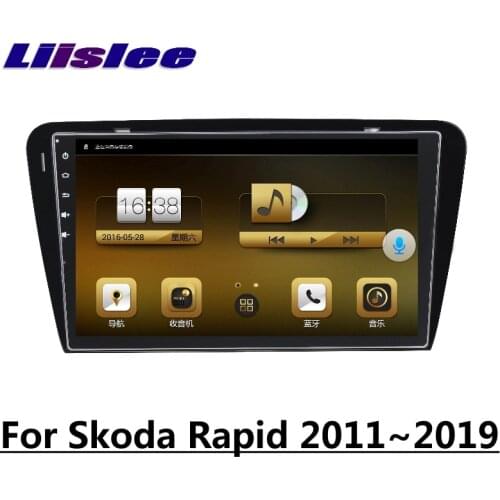 LiisLee For Skoda Rapid 2011~2019 Car Multimedia GPS CarPlay adapter Radio Stereo Original Style Navigation NAVI
