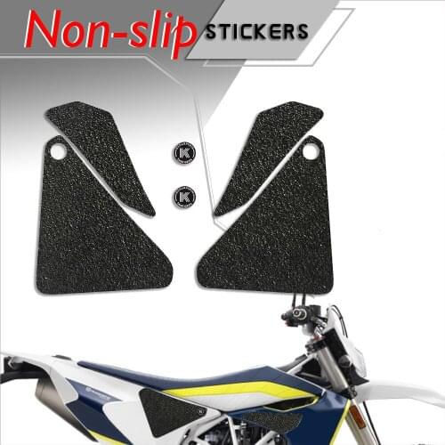 Motorcycle tank grip fuel tank traction pad side knee grip friction protector sticker for HUSQVARNA 16-18 701 ENDURO