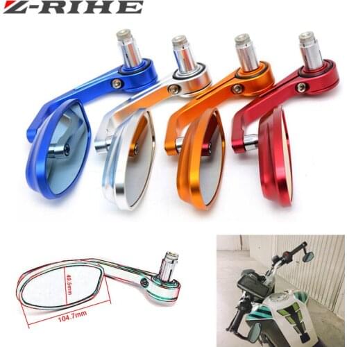 Motorcycle Mirror Rearview Mirror Fashion Accessories bar end mirror for honda 125 CRF2CRF 250 450R X XT 225 250R XR250 400 600